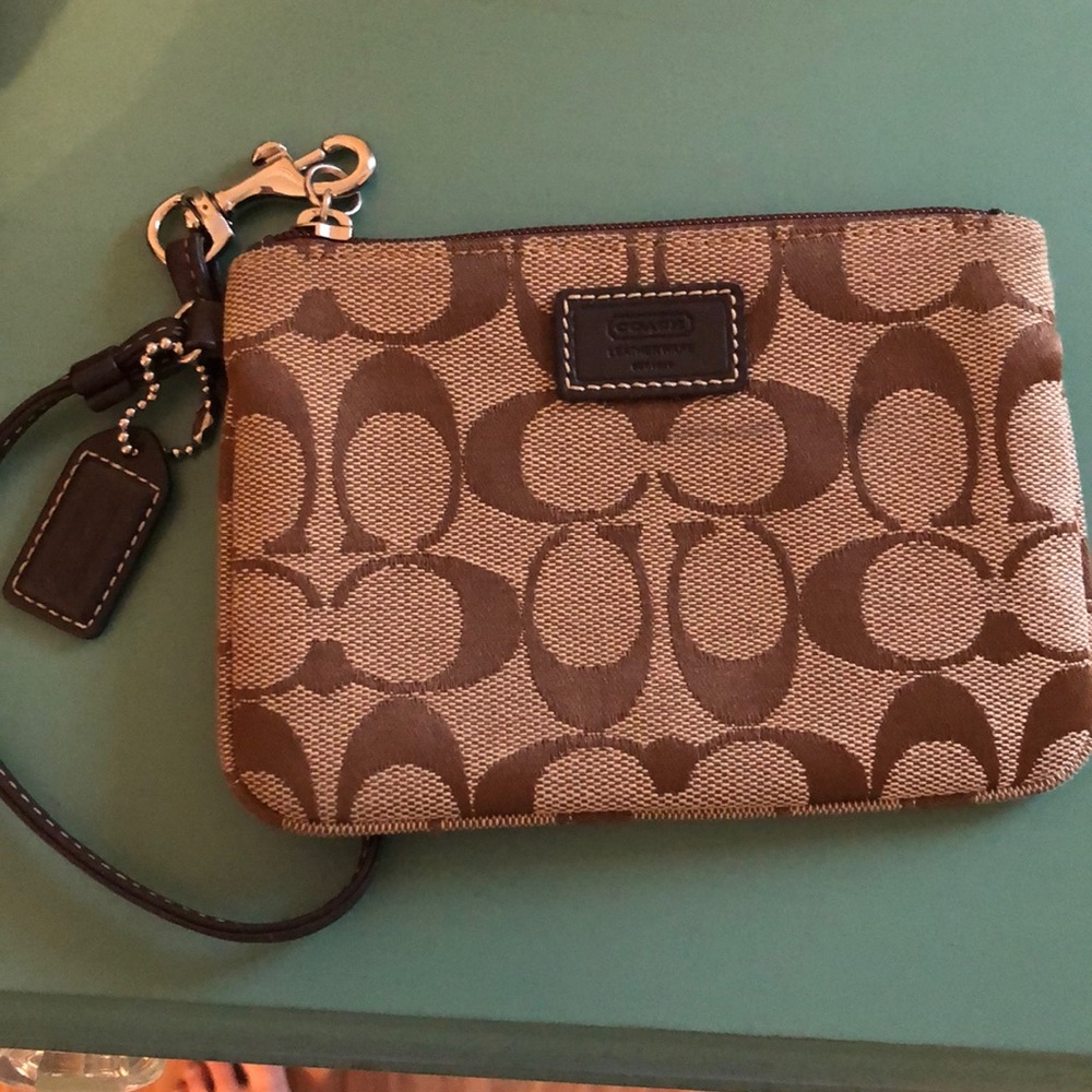 Coach wristlet